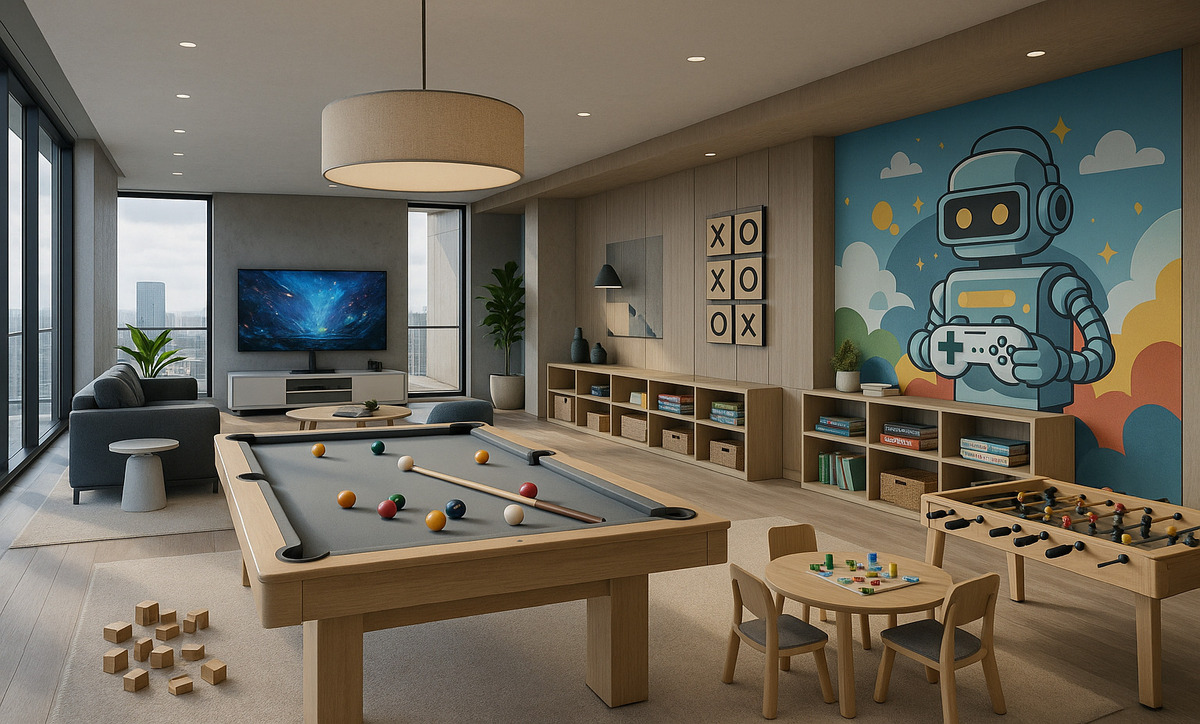 gaming room design game
